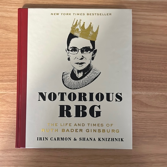 Barnes & Noble Other - Notorious RBG The Life & Times of Ruth Bader Ginsburg